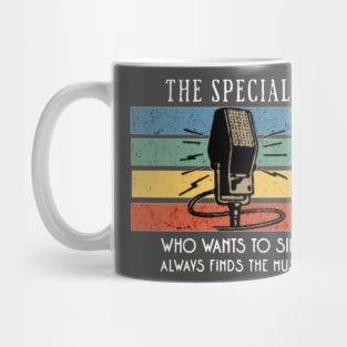 microphone the specials /vintage Mug